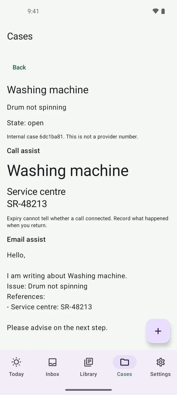 Expiry screen 3