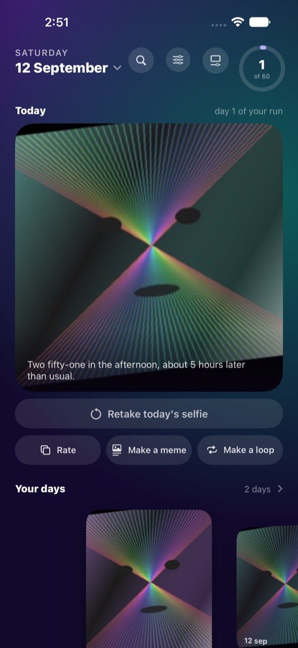 Still Me screen 1
